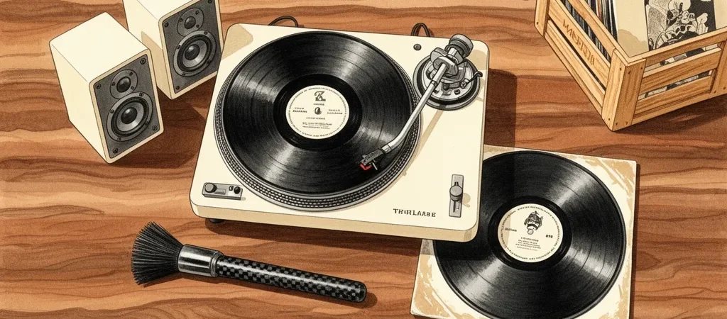 Vinyl Record Gifts for Beginners: A Starter Setup That Won’t Wreck Records