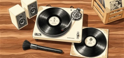 Vinyl Record Gifts for Beginners: A Starter Setup That Won’t Wreck Records