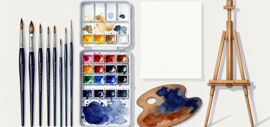 Watercolor Gifts for Advanced & Professional Artists: The Endgame Materials
