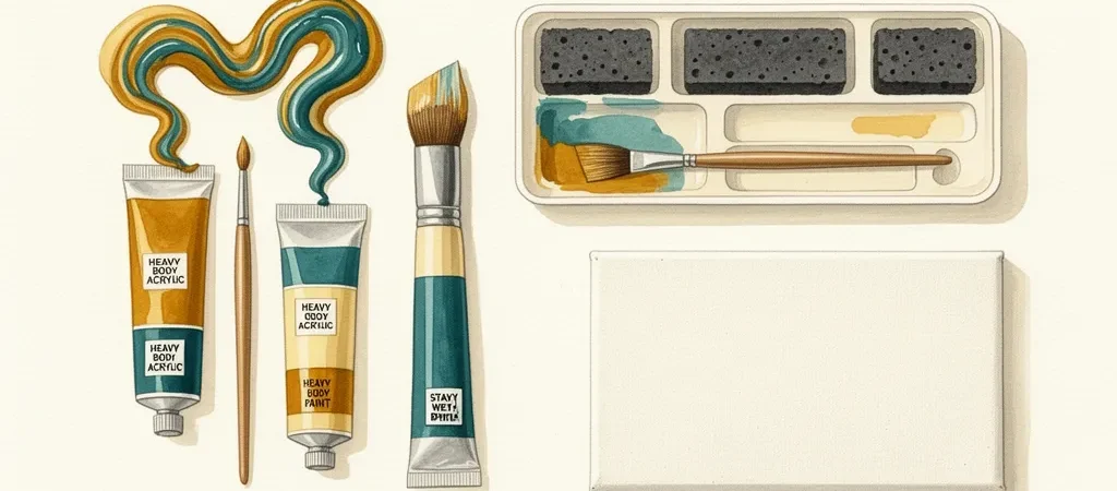 Acrylic Painting Gifts for Beginners: Skip the 50-Tube Kit