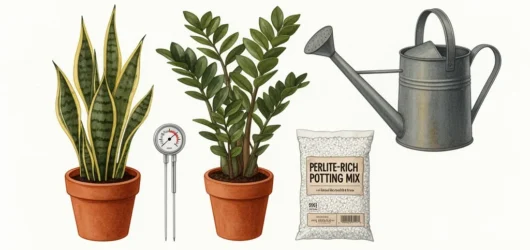 Houseplant Gifts for Beginners That Survive Overwatering